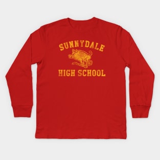 Sunnydale High School Kids Long Sleeve T-Shirt